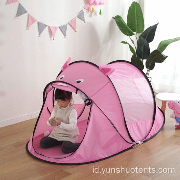 Animal House Teepee Play Tent Untuk Anak-Anak